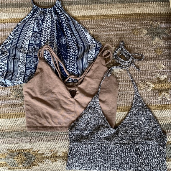 Forever 21 Tops - NEUTRAL CROP TOP BUNDLE